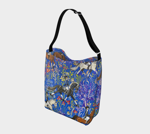 “Dressage in Provence” Day Tote! Designed By Frederique Poulain.