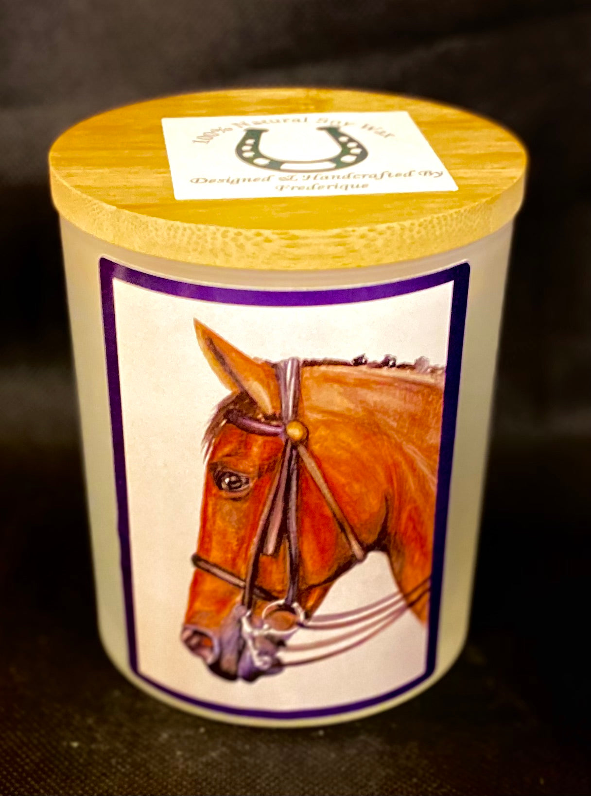 Horsey Candles! Solo Equestrian Portrait