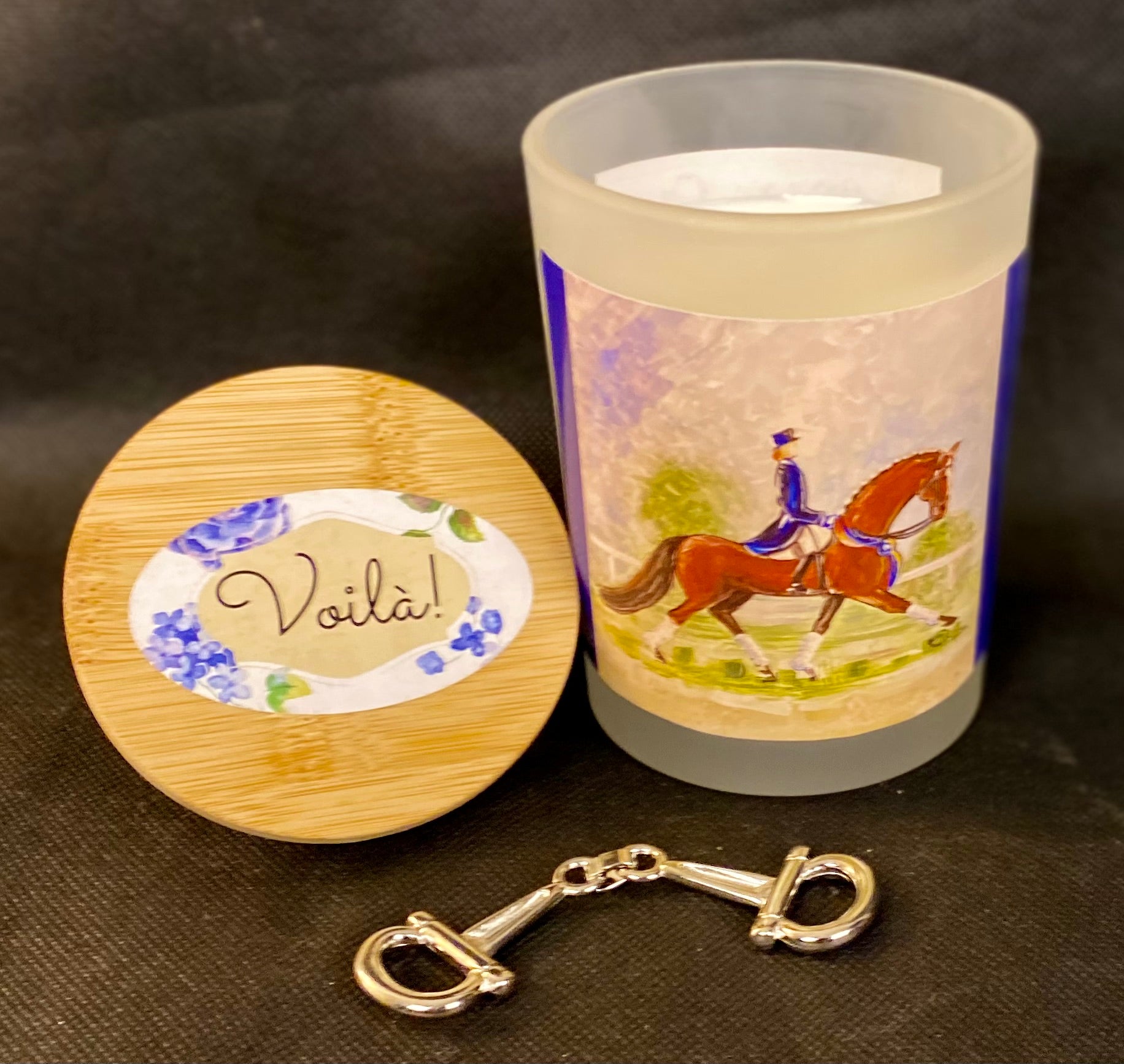 Horsey Candles! Determined Dressage rider