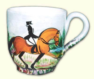 Equestrian Large Coffeehouse Mug