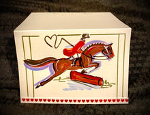 Load image into Gallery viewer, Valentines Day Equestrian Hand Painted Watercolor Cards
